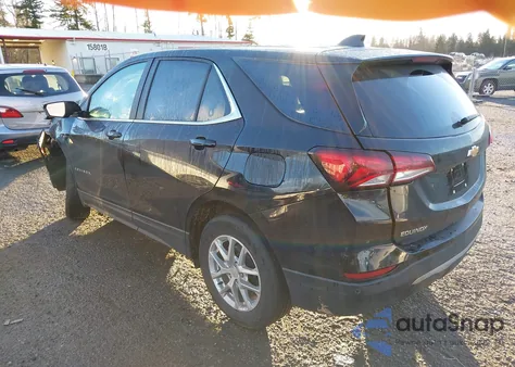 2024 Chevrolet Equinox Fwd Lt из США, поврежденный, VIN 3GNAXKEG5RL332668
